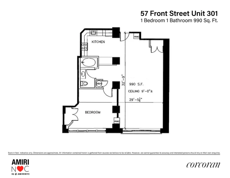 57 Front Street, 301 | floorplan | View 15