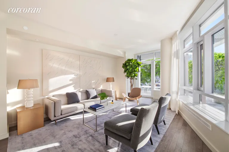 New York City Real Estate | View 285 West 110th Street, 8C | Living Room | View 4
