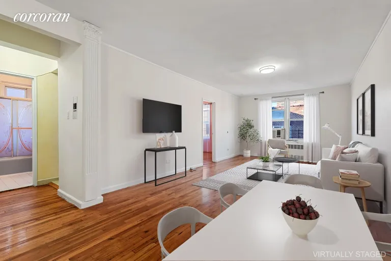 New York City Real Estate | View 820 Ocean Parkway, 702 | Living Room | View 2