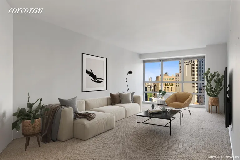 New York City Real Estate | View 146 West 57th Street, 34B | 1 Bed, 1 Bath | View 1