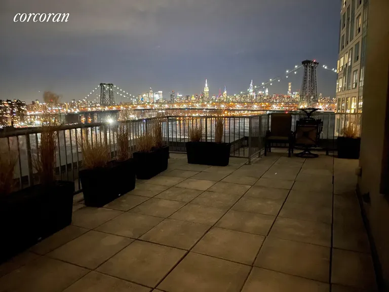 New York City Real Estate | View 446 Kent Avenue, PHA | View from the Deck | View 10
