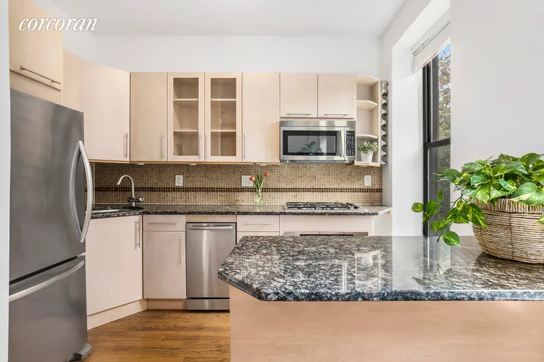 New York City Real Estate | View 403 3rd Street, 3 | Well-appointed kitchen w/breakfast | View 2