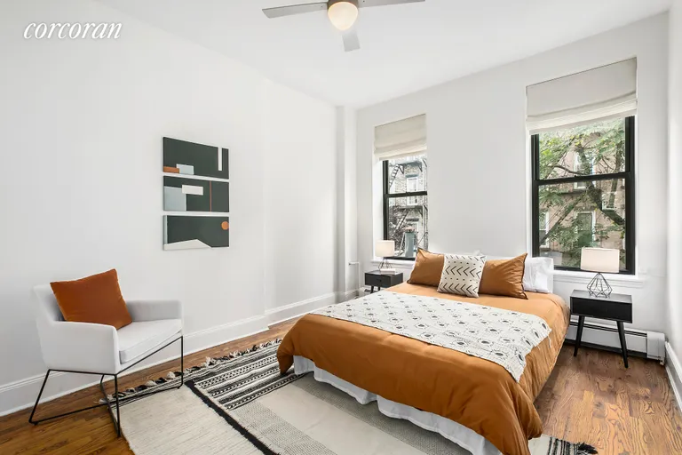 New York City Real Estate | View 403 3rd Street, 3 | Serene primary bedroom with large c | View 4
