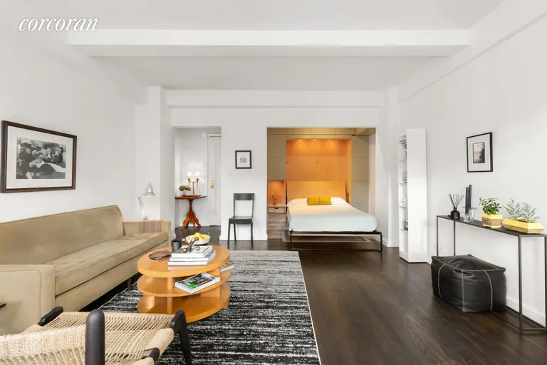 New York City Real Estate | View 405 West 23rd Street, 5F | Living Room | View 3