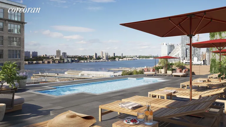 New York City Real Estate | View 547 West 47th Street, 730 | Rooftop Swimming Pool | View 10