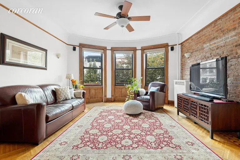 New York City Real Estate | View 563 8th Street, 2L | 3 Beds, 2 Baths | View 1