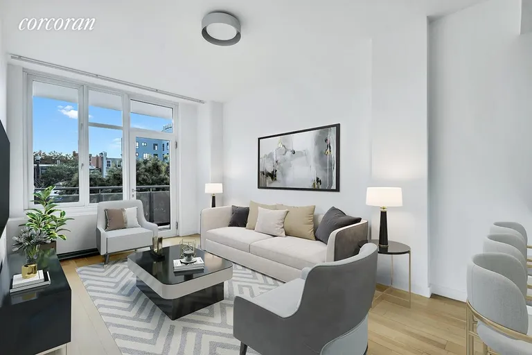 New York City Real Estate | View 1 Powers Street, 302 | 2 Beds, 2 Baths | View 1
