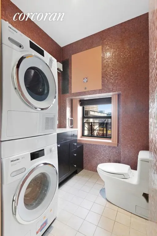 New York City Real Estate | View 215 West 98th Street, 10D | Laundry Room in Apt | View 8