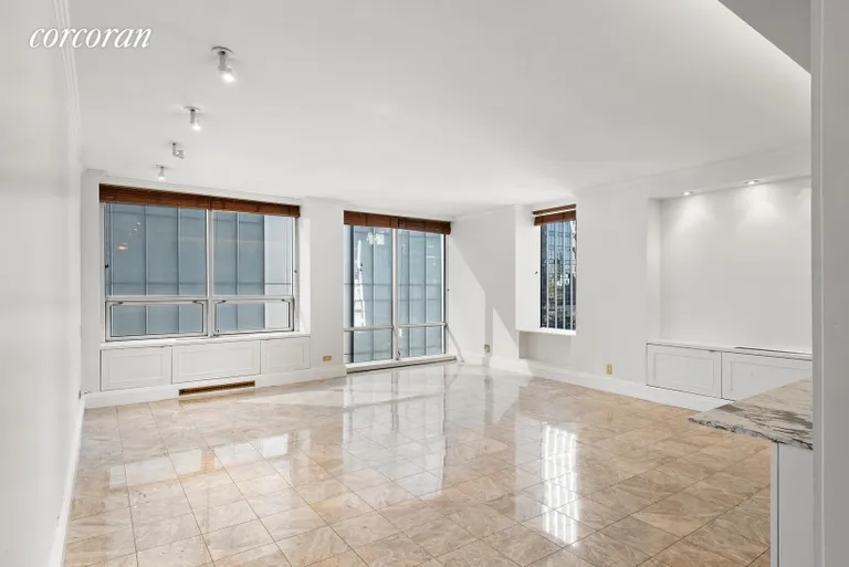 New York City Real Estate | View 15 West 53rd Street, 19E | Living Room | View 2