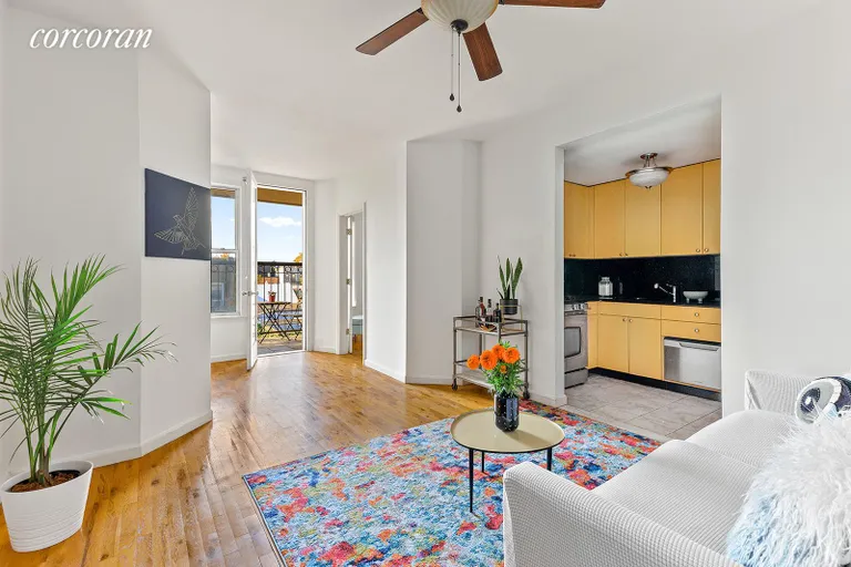 New York City Real Estate | View 204 21st Street, 4B | Living Room | View 2