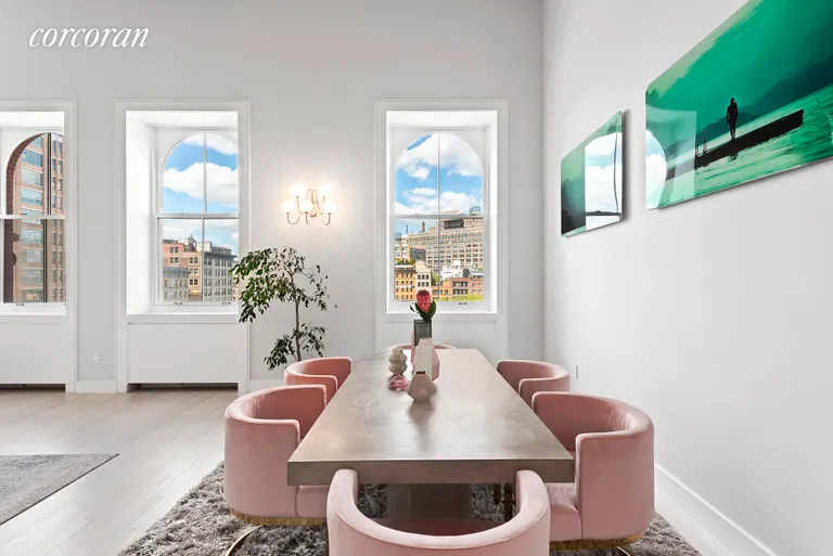 New York City Real Estate | View 35 North Moore Street, 6A | Dining Area | View 2