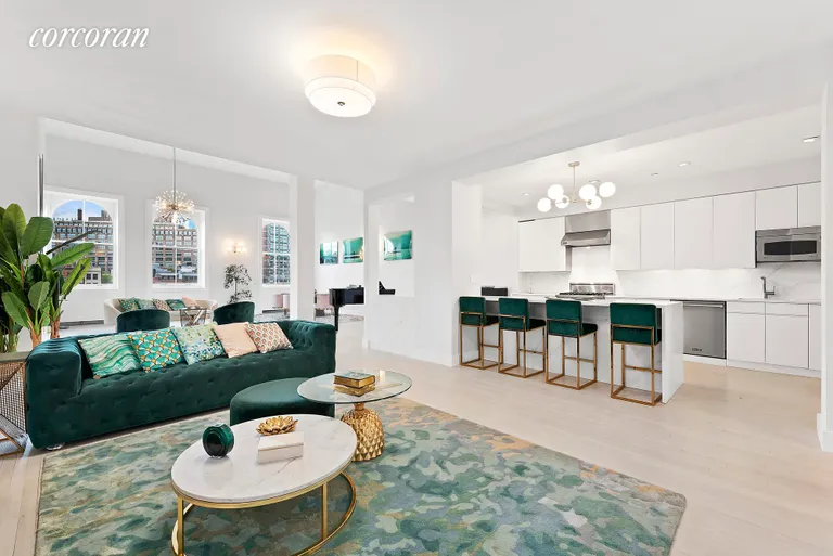 New York City Real Estate | View 35 North Moore Street, 6A | Living Room | View 3