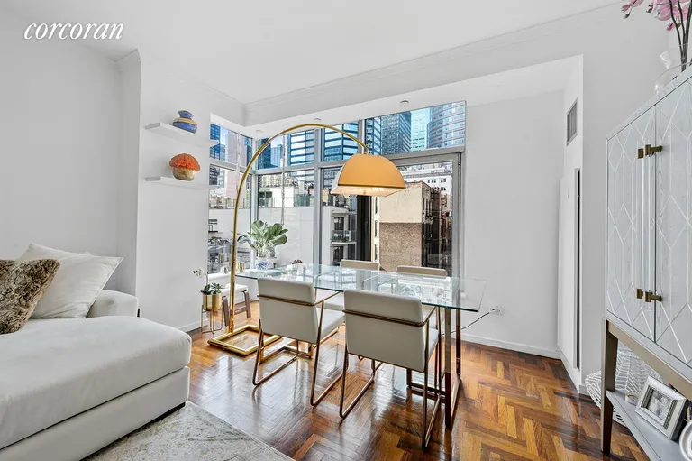 New York City Real Estate | View 250 East 54th Street, 5F | Living Room | View 2