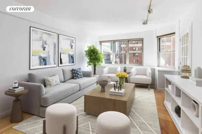 New York City Real Estate | View 74-80 Park Avenue, 11K | 1 Bed, 1 Bath | View 1