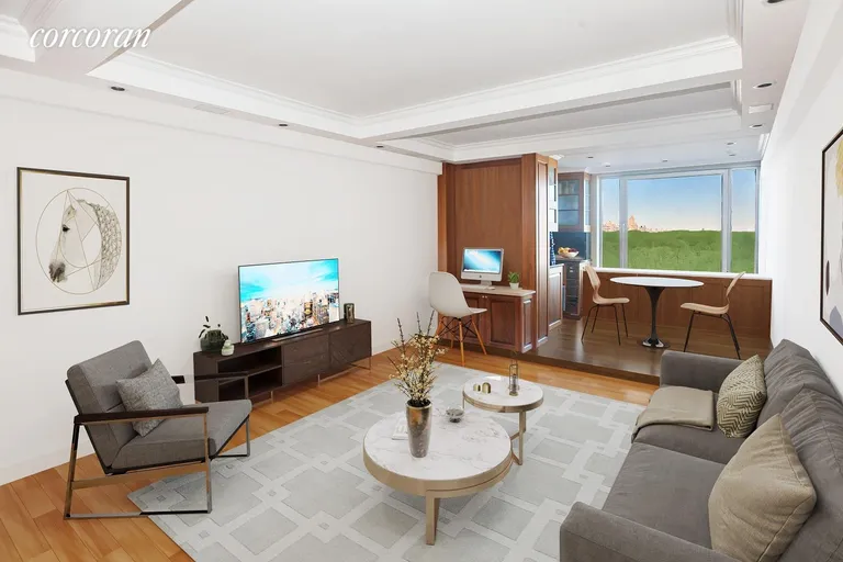 New York City Real Estate | View 120 Central Park South, 12B | 1 Bath | View 1