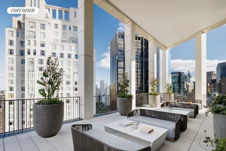 New York City Real Estate | View 15 West 61st Street, PH2B | Roof Deck | View 9