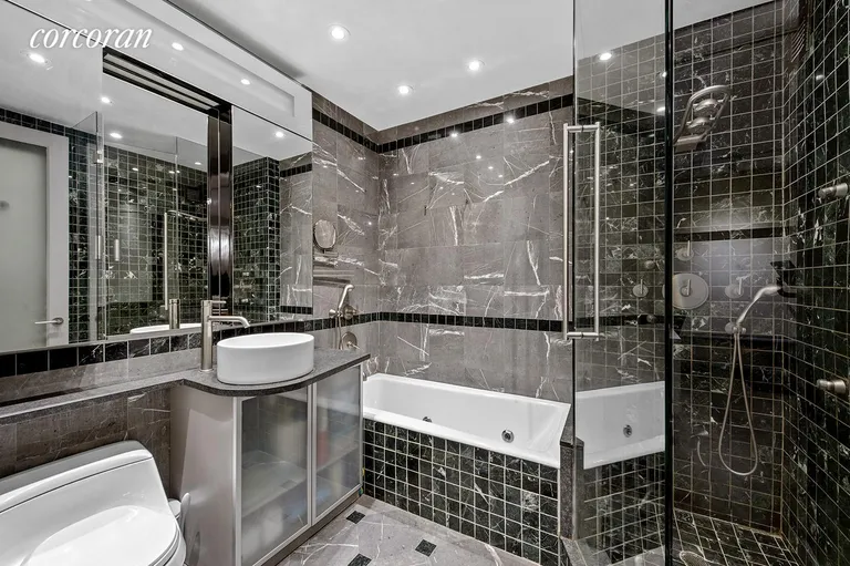 New York City Real Estate | View 250 East 54th Street, 38B | Bathroom | View 6