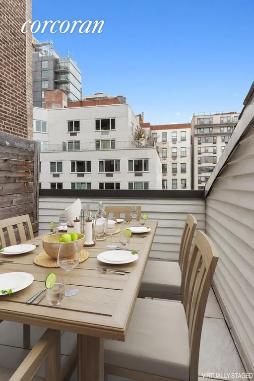 New York City Real Estate | View 312 East 22Nd Street, PHA | Outdoor Space #2 -Virtually Staged | View 4