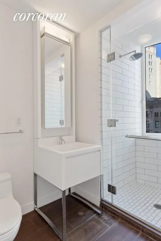 New York City Real Estate | View 15 William Street, 30I | Second Bathroom | View 8