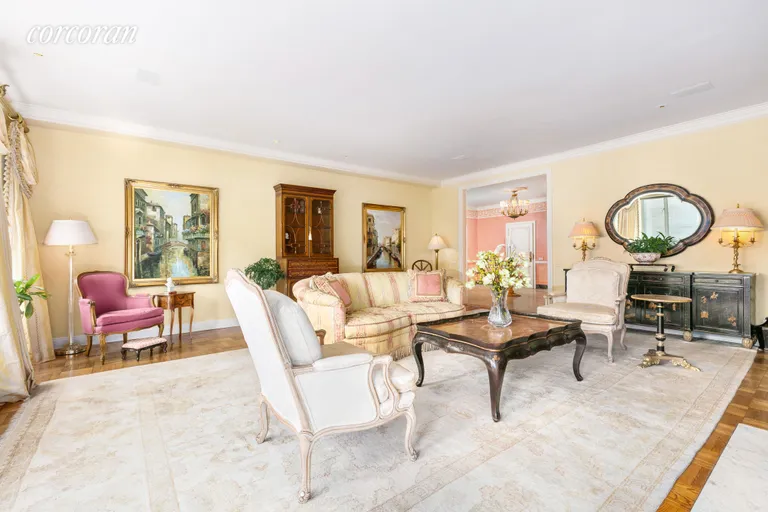 New York City Real Estate | View 200 East 57th Street, PHM | Living Room | View 3