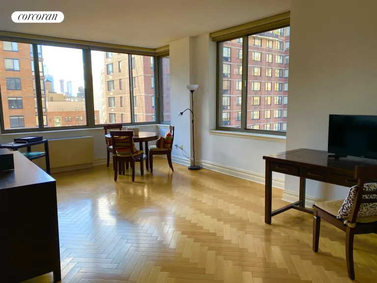 New York City Real Estate | View 2 Columbus Avenue, 10D | Living Room | View 3
