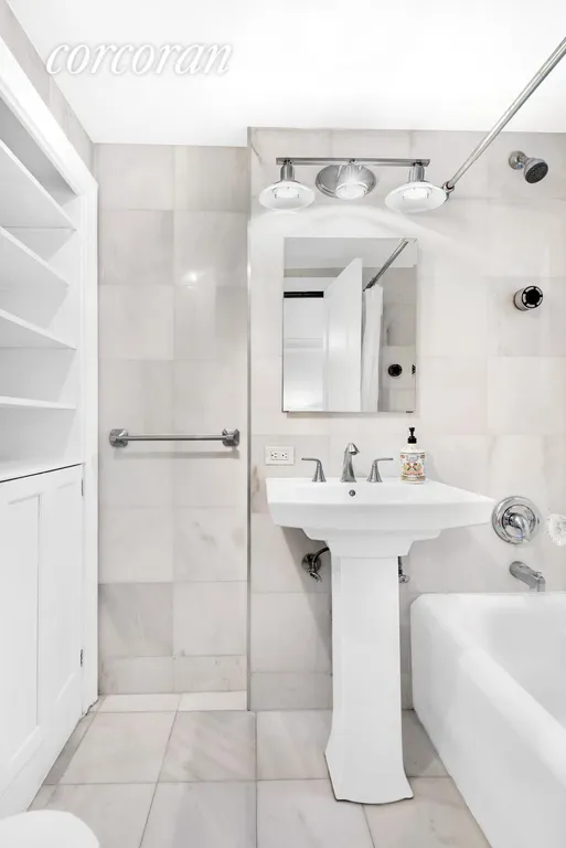 New York City Real Estate | View 321 East 43rd Street, 201 | Primary Bathroom | View 5