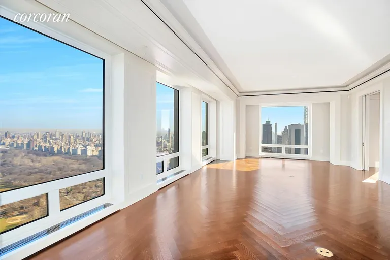 New York City Real Estate | View 220 Central Park South, 54B | Living Room | View 7