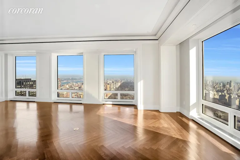 New York City Real Estate | View 220 Central Park South, 54B | Living Room | View 8