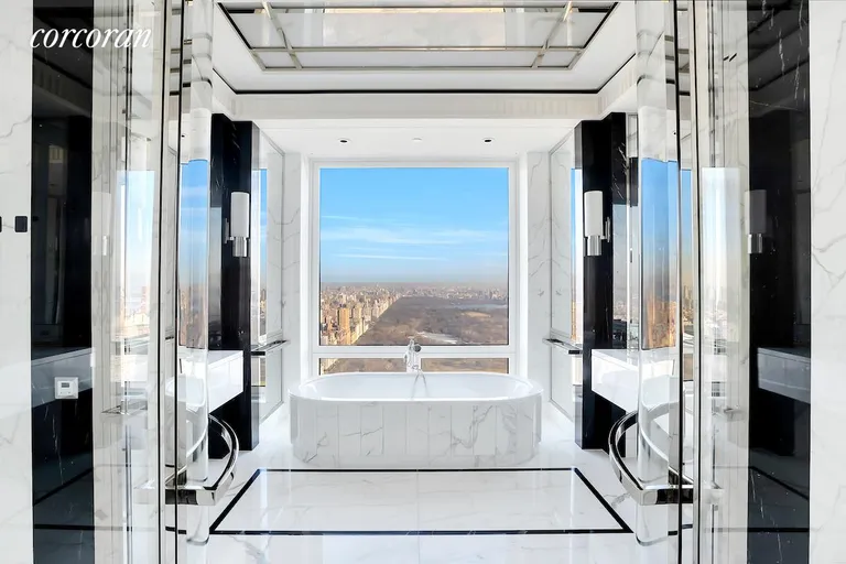New York City Real Estate | View 220 Central Park South, 54B | Full Bathroom | View 12