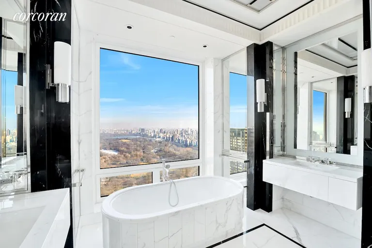 New York City Real Estate | View 220 Central Park South, 54B | Full Bathroom | View 13