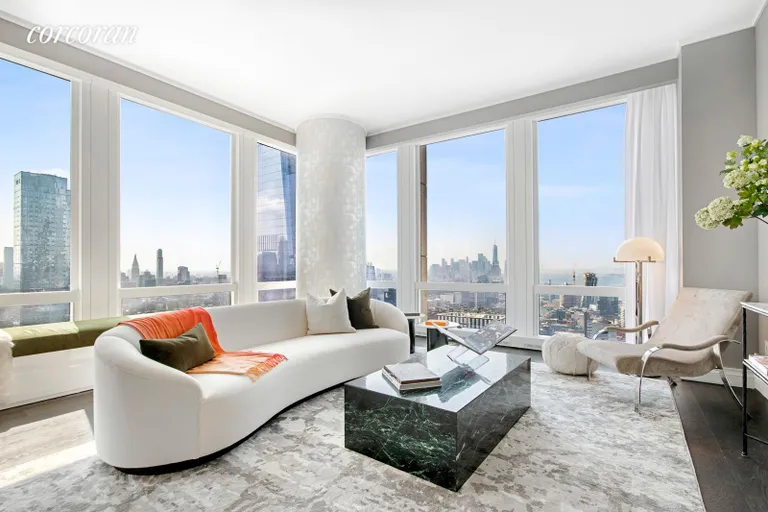 New York City Real Estate | View 35 Hudson Yards, 6204 | Great Room | View 2