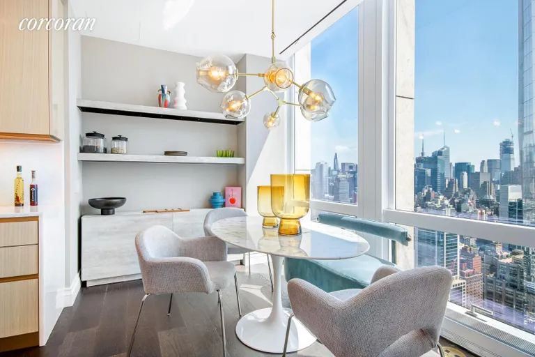 New York City Real Estate | View 35 Hudson Yards, 6204 | Dining Area | View 5