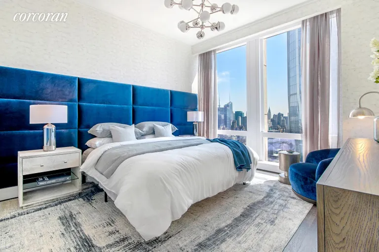 New York City Real Estate | View 35 Hudson Yards, 6204 | Bedroom | View 8