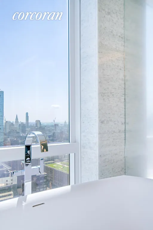 New York City Real Estate | View 35 Hudson Yards, 6204 | Primary Bathroom | View 11