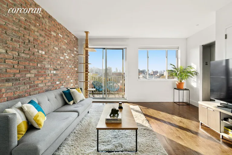 New York City Real Estate | View 191 Spencer Street, 8A | 1 Bed, 1 Bath | View 1