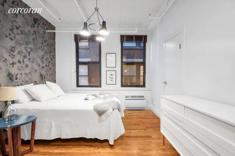 New York City Real Estate | View 133 West 28th Street, 5C | Bedroom 2 | View 7