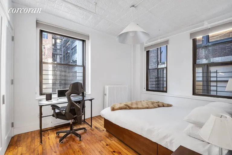 New York City Real Estate | View 133 West 28th Street, 5C | Bedroom 1 | View 6