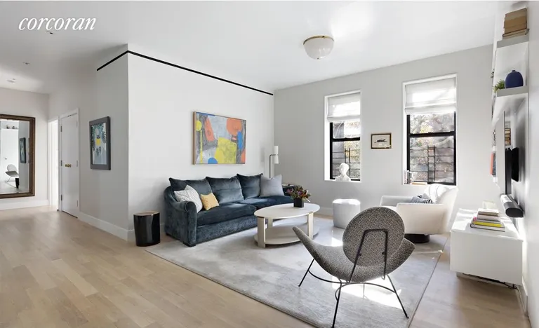 New York City Real Estate | View 173 Amity Street, 2E | Living Room | View 2