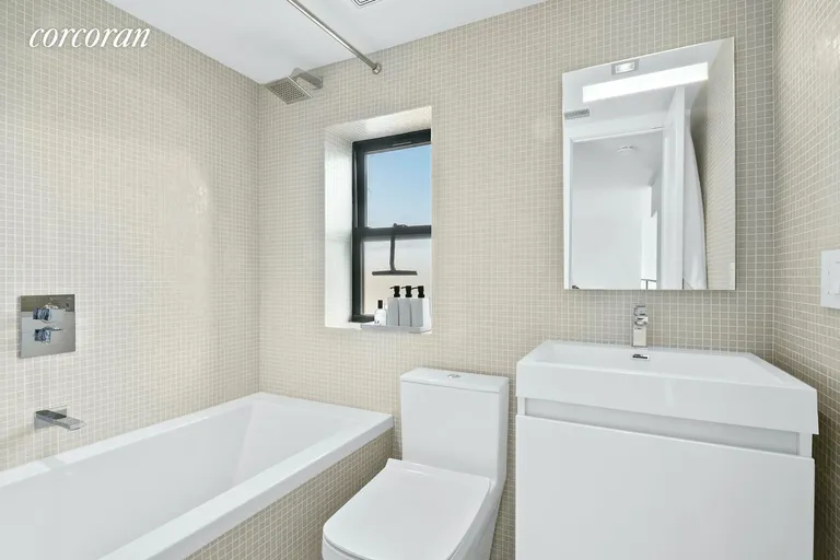 New York City Real Estate | View 84 Eagle Street, 2C | Primary Bathroom | View 7