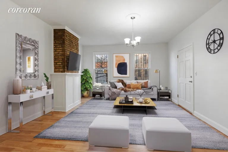 New York City Real Estate | View 216 20th Street | Living Room | View 2