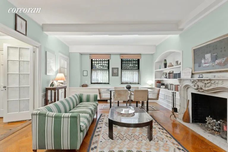 New York City Real Estate | View 1215 Fifth Avenue, 1C | Living Room | View 2