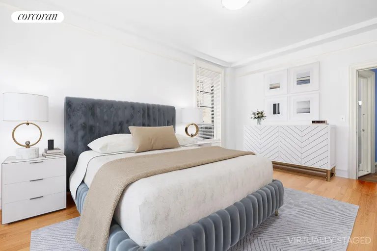 New York City Real Estate | View 68 East 86th Street, 4B | Virtually Staged Primary Bedroom | View 17
