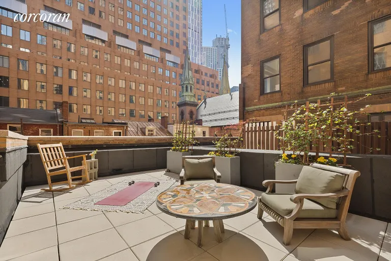 New York City Real Estate | View 365 Bridge Street, 2N | 2nd Private Terrace | View 4