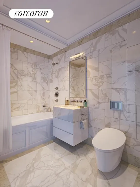 New York City Real Estate | View 1295 Madison Avenue, 7A | Secondary Bathroom | View 8