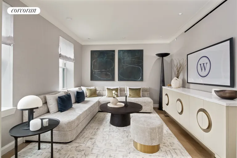 New York City Real Estate | View 1295 Madison Avenue, 7A | Library/Den | View 3