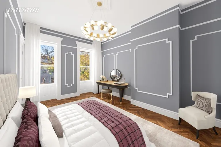 New York City Real Estate | View 733 Putnam Avenue | Primary Bedroom Re-imagined | View 10