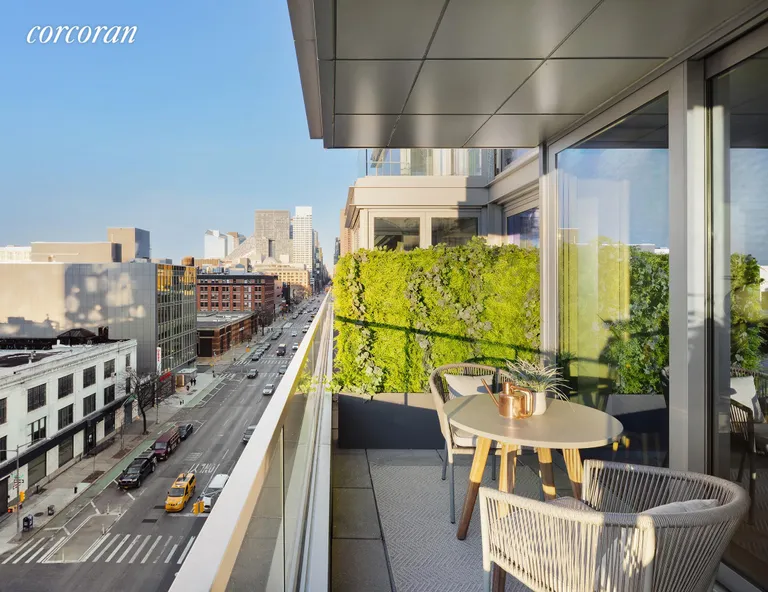 New York City Real Estate | View 547 West 47th Street, 811 | Terrace | View 9
