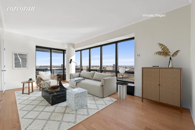 New York City Real Estate | View 530 East 76th Street, 18G | Living Room | View 2