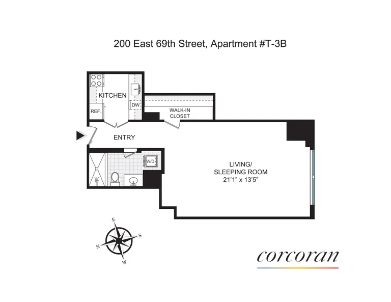 205 East 68th Street, T3B | floorplan | View 11