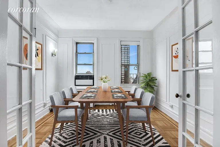 New York City Real Estate | View 550 Ft Washington Avenue, 5A | Formal Dining Room | View 4